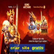 criar site gratis de jogos